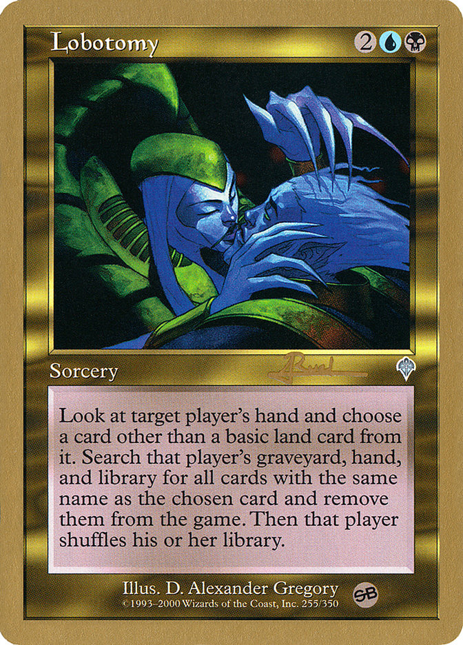 Lobotomy (Antoine Ruel) (SB) [World Championship Decks 2001] | Good Games Cannington