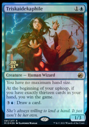 Triskaidekaphile [Innistrad: Midnight Hunt Prerelease Promos] | Good Games Cannington
