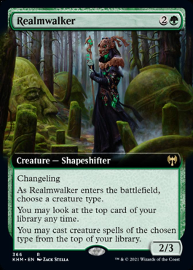 Realmwalker (Extended Art) [Kaldheim] | Good Games Cannington