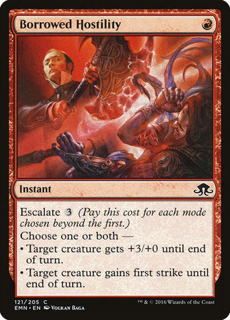 Borrowed Hostility [Eldritch Moon] | Good Games Cannington