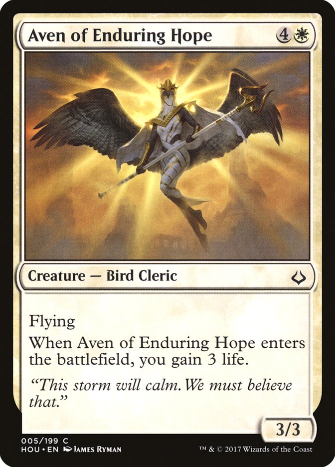 Aven of Enduring Hope [Hour of Devastation] | Good Games Cannington