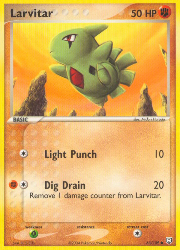Larvitar (63/109) [EX: Team Rocket Returns] | Good Games Cannington