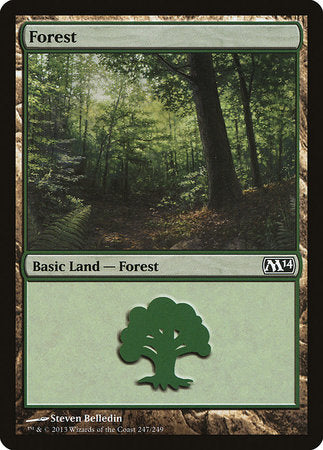 Forest (247) [Magic 2014] | Good Games Cannington