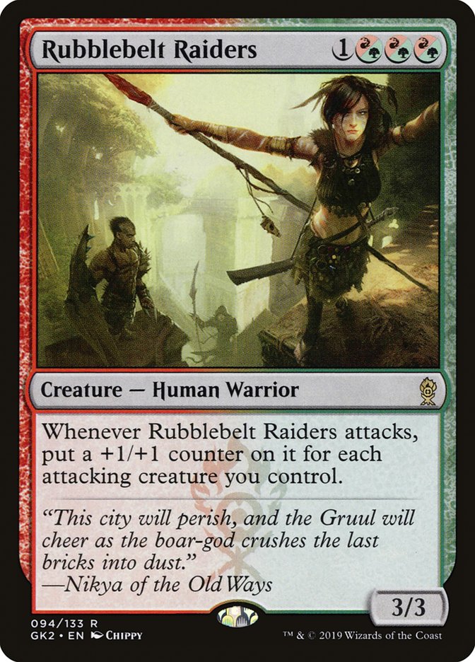 Rubblebelt Raiders [Ravnica Allegiance Guild Kit] | Good Games Cannington