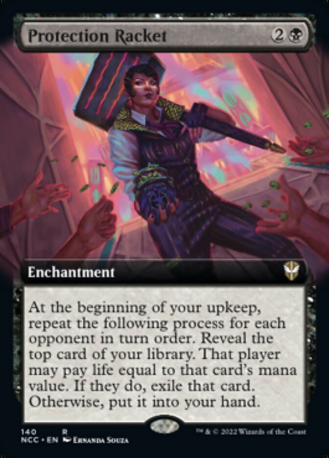 Protection Racket (Extended Art) [Streets of New Capenna Commander] | Good Games Cannington