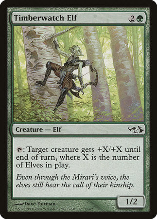 Timberwatch Elf [Duel Decks: Elves vs. Goblins] | Good Games Cannington