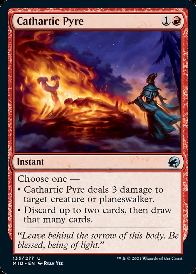 Cathartic Pyre [Innistrad: Midnight Hunt] | Good Games Cannington