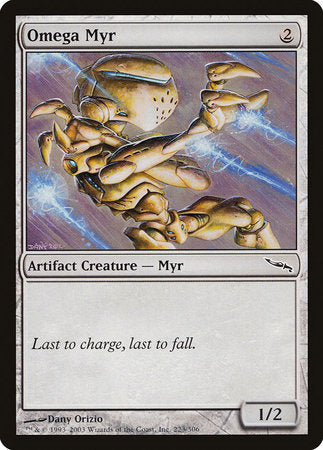 Omega Myr [Mirrodin] | Good Games Cannington