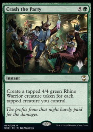 Crash the Party (Promo Pack) [Streets of New Capenna Commander Promos] | Good Games Cannington