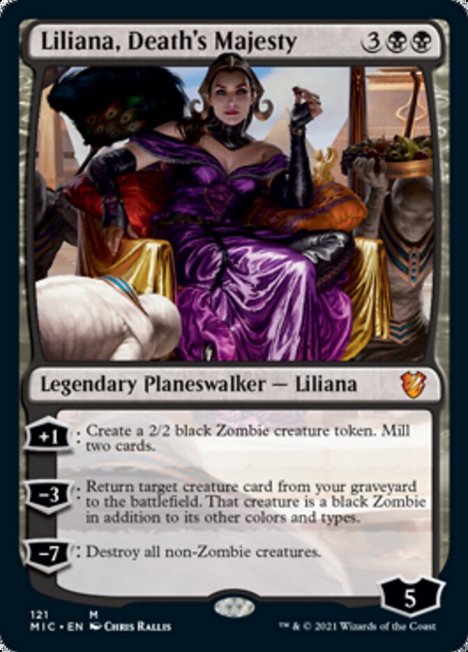 Liliana, Death's Majesty [Innistrad: Midnight Hunt Commander] | Good Games Cannington