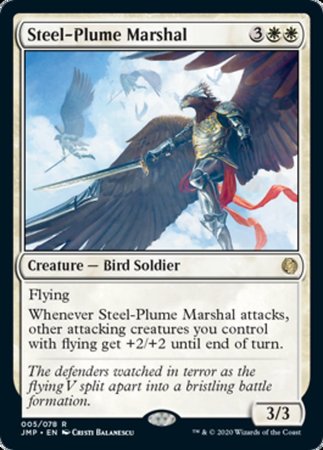 Steel-Plume Marshal [Jumpstart] | Good Games Cannington