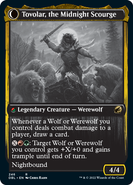 Tovolar, Dire Overlord // Tovolar, the Midnight Scourge [Innistrad: Double Feature] | Good Games Cannington
