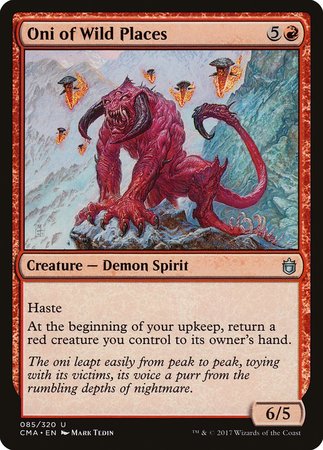 Oni of Wild Places [Commander Anthology] | Good Games Cannington