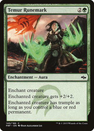 Temur Runemark [Fate Reforged] | Good Games Cannington