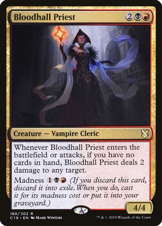 Bloodhall Priest [Commander 2019] | Good Games Cannington