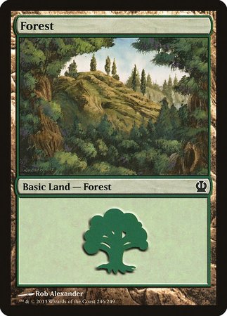 Forest (246) [Theros] | Good Games Cannington