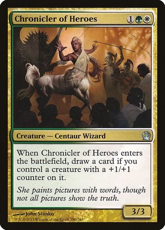 Chronicler of Heroes [Theros] | Good Games Cannington