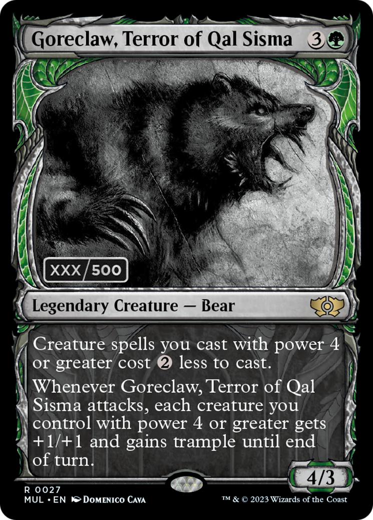 Goreclaw, Terror of Qal Sisma (Serialized) [Multiverse Legends] | Good Games Cannington