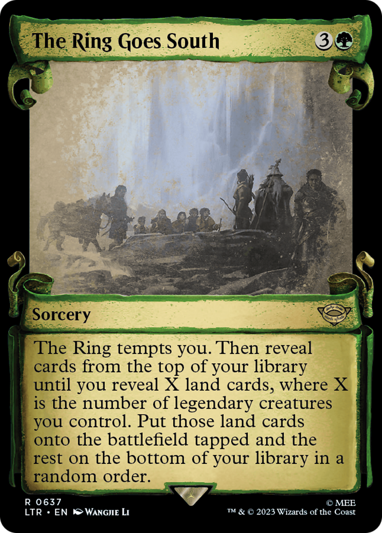 The Ring Goes South [The Lord of the Rings: Tales of Middle-Earth Showcase Scrolls] | Good Games Cannington