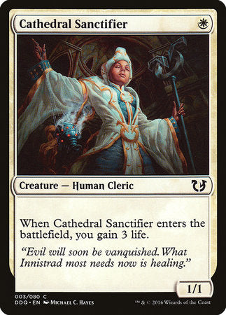 Cathedral Sanctifier [Duel Decks: Blessed vs. Cursed] | Good Games Cannington
