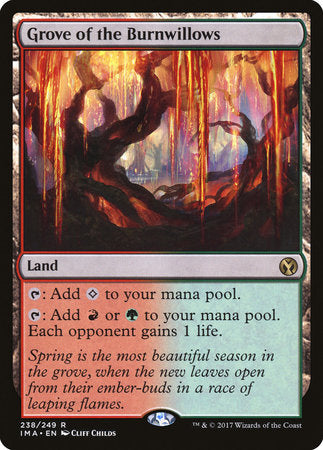 Grove of the Burnwillows [Iconic Masters] | Good Games Cannington