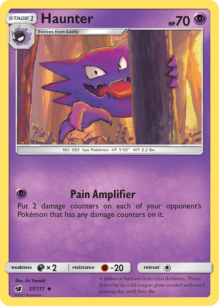 Haunter (37/111) [Sun & Moon: Crimson Invasion] | Good Games Cannington