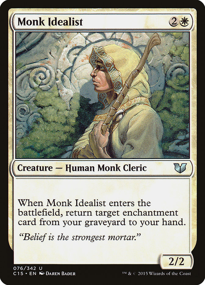 Monk Idealist [Commander 2015] | Good Games Cannington