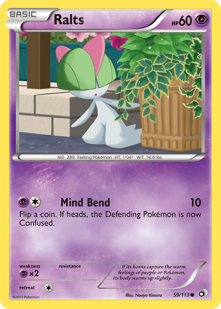 Ralts (59/113) [Black & White: Legendary Treasures] | Good Games Cannington