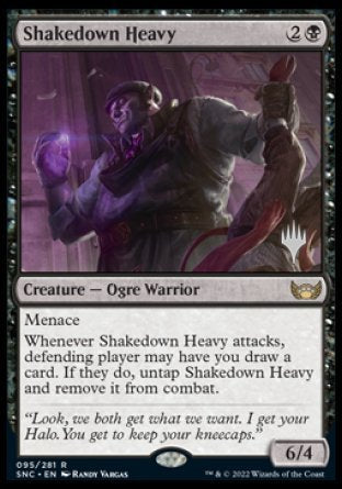 Shakedown Heavy (Promo Pack) [Streets of New Capenna Promos] | Good Games Cannington
