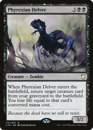 Phyrexian Delver [Commander 2018] | Good Games Cannington