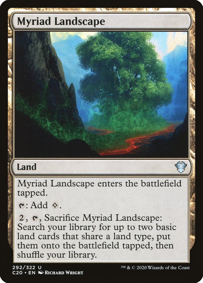 Myriad Landscape [Commander 2020] | Good Games Cannington