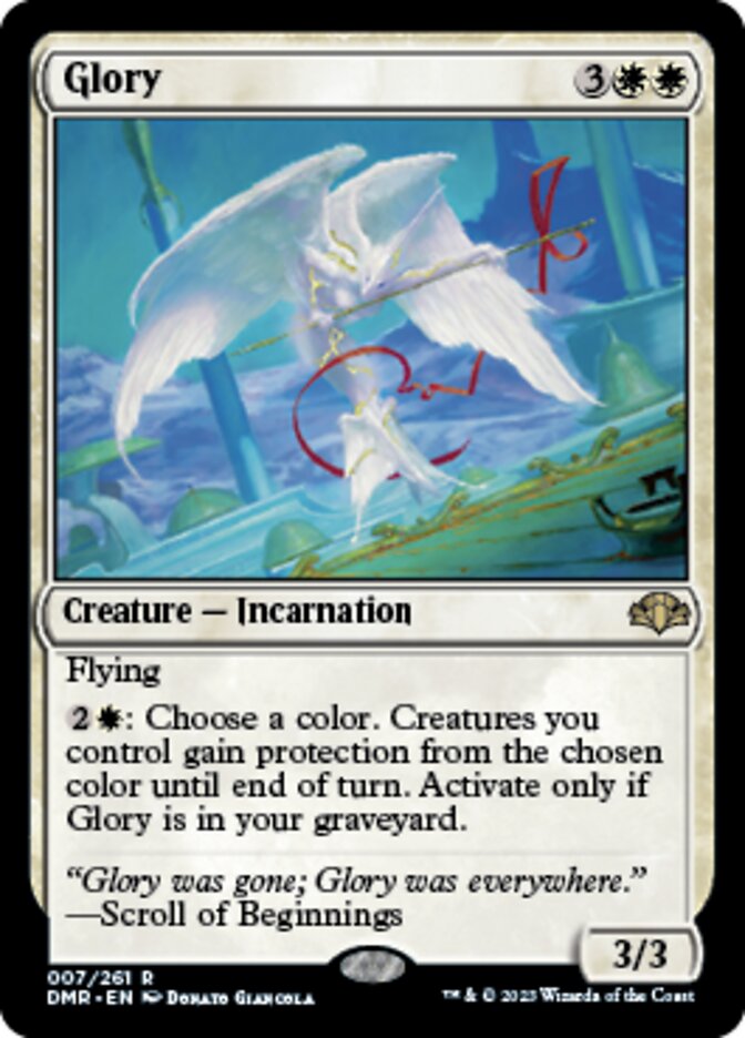 Glory [Dominaria Remastered] | Good Games Cannington