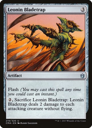 Leonin Bladetrap [Commander Anthology] | Good Games Cannington