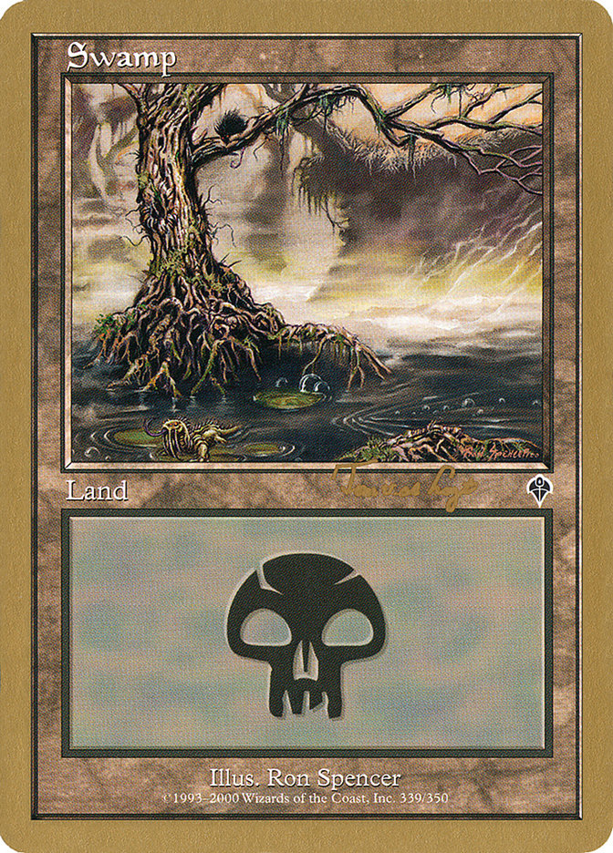 Swamp (tvdl339) (Tom van de Logt) [World Championship Decks 2001] | Good Games Cannington