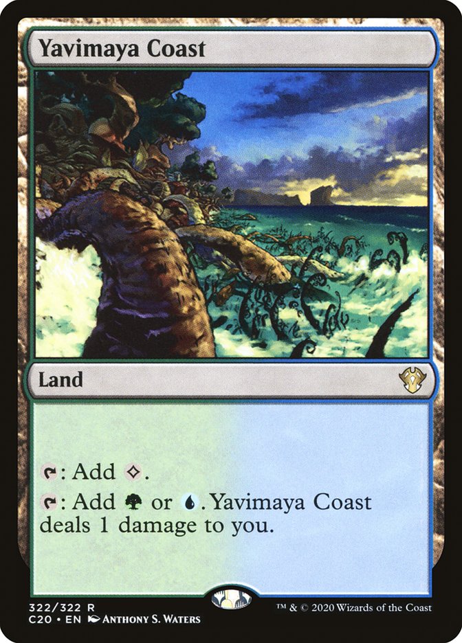 Yavimaya Coast [Commander 2020] | Good Games Cannington
