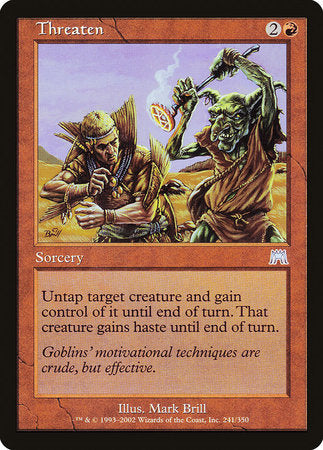Threaten [Onslaught] | Good Games Cannington