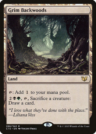 Grim Backwoods [Commander 2015] | Good Games Cannington