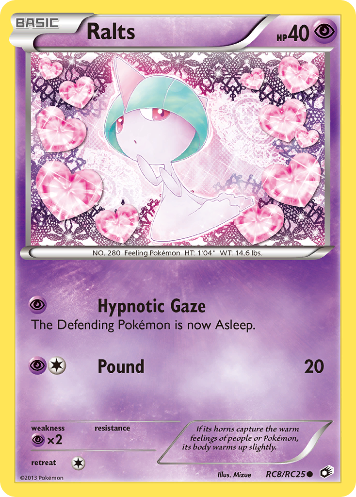 Ralts (RC8/RC25) [Black & White: Legendary Treasures] | Good Games Cannington