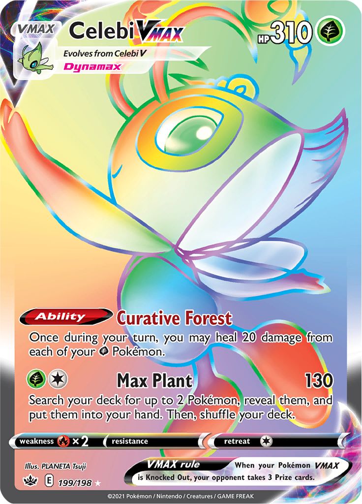 Celebi VMAX (199/198) [Sword & Shield: Chilling Reign] | Good Games Cannington