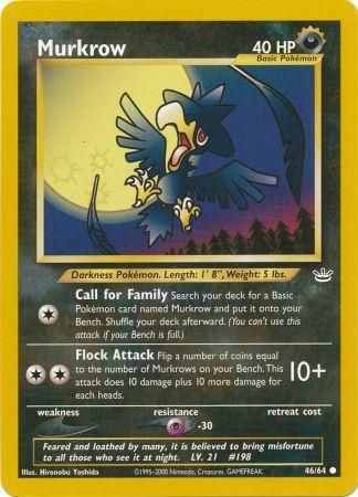 Murkrow (46/64) [Neo Revelation Unlimited] | Good Games Cannington