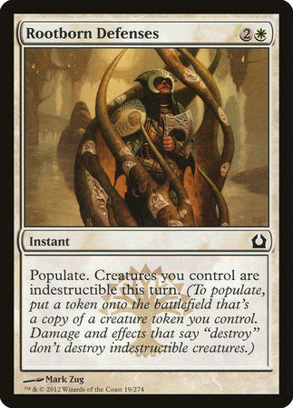 Rootborn Defenses [Return to Ravnica] | Good Games Cannington