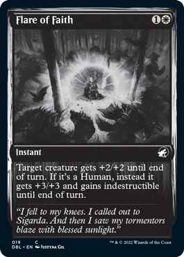 Flare of Faith [Innistrad: Double Feature] | Good Games Cannington