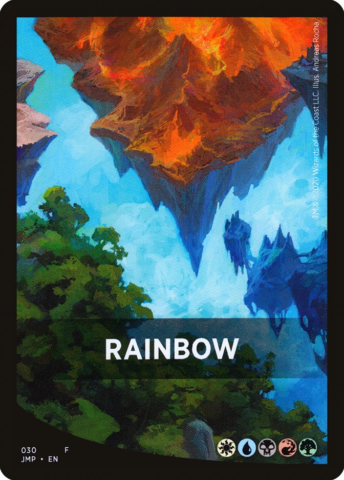 Rainbow Theme Card [Jumpstart Front Cards] | Good Games Cannington