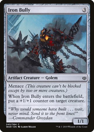 Iron Bully [War of the Spark] | Good Games Cannington