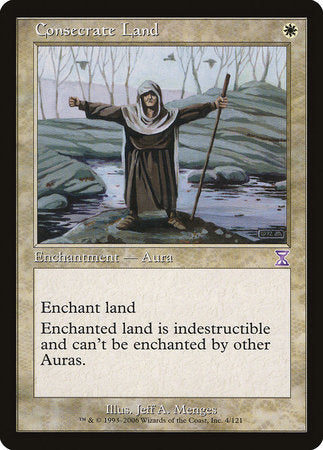 Consecrate Land [Time Spiral Timeshifted] | Good Games Cannington