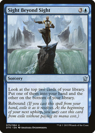 Sight Beyond Sight [Dragons of Tarkir] | Good Games Cannington