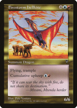 Firestorm Hellkite [Visions] | Good Games Cannington