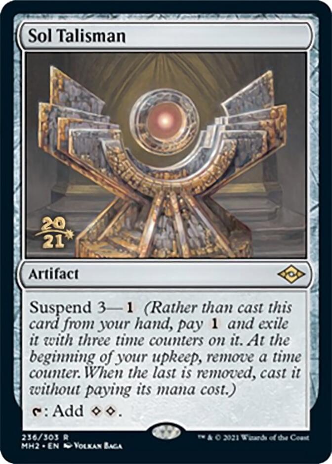 Sol Talisman [Modern Horizons 2 Prerelease Promos] | Good Games Cannington