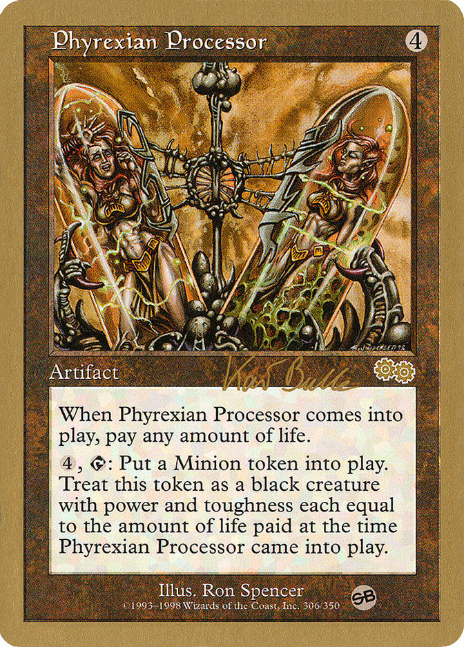 Phyrexian Processor (Kai Budde) (SB) [World Championship Decks 1999] | Good Games Cannington
