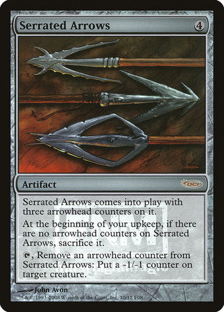 Serrated Arrows [Friday Night Magic 2008] | Good Games Cannington